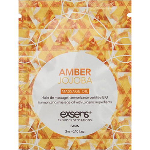 Massageolie Exsens Amber Jojoba 3 ml med naturlige ingredienser