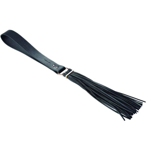 Maze Tassel Flogger fra Bijoux Indiscrets, i sort