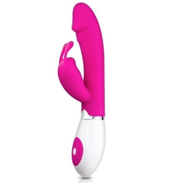 Rabbit vibrator Pretty Love Gena i silikone med kaninarm