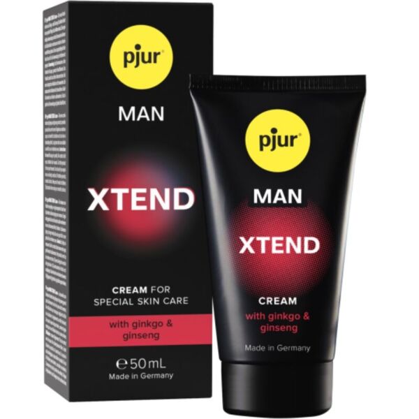 Flaske med pjur MAN XTEND Cream, 50 ml