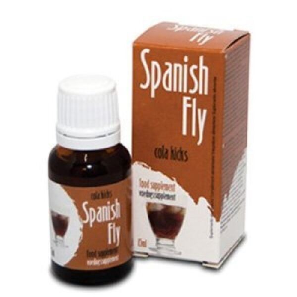 Flaske med Cobeco Spanish Drops, 15 ml, kosttilskud i dråber