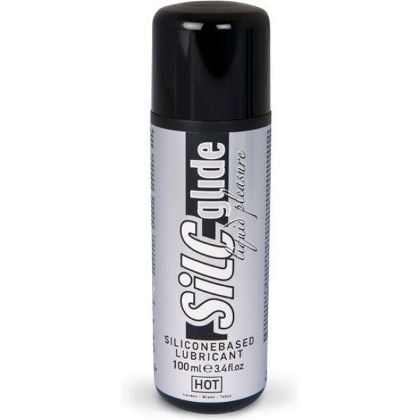 Silikonebaseret glidecreme HOT Silc Glide på 100 ml
