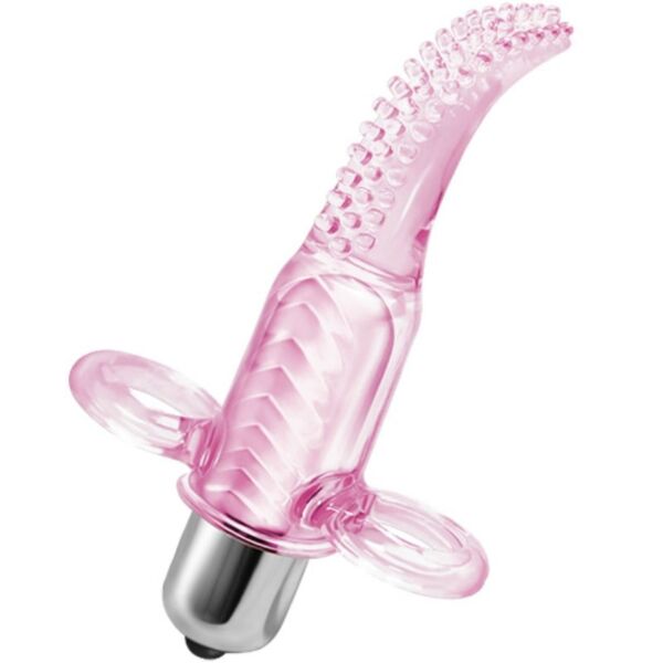 Baile fingervibrator på fingeren som en ring
