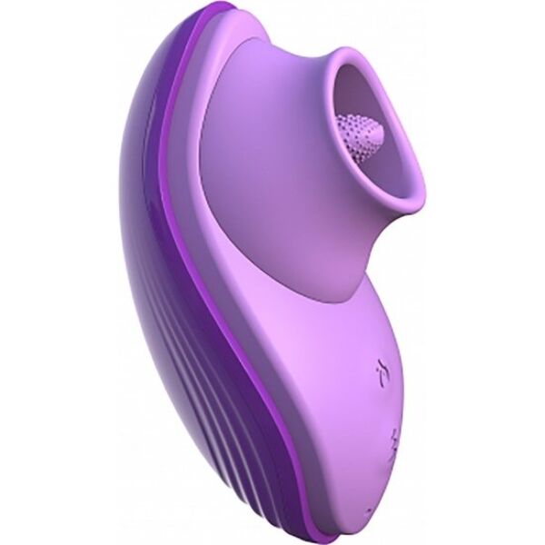 Vibrator Fantasy For Her Silicone Fun Tongue med silikonetunge og aftagelig kant