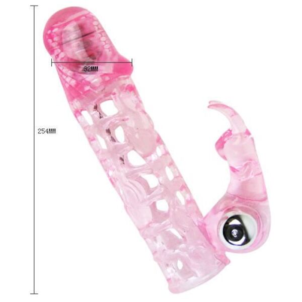 Vibrerende penishylster Baile Ultimate Sleeve Love, klar