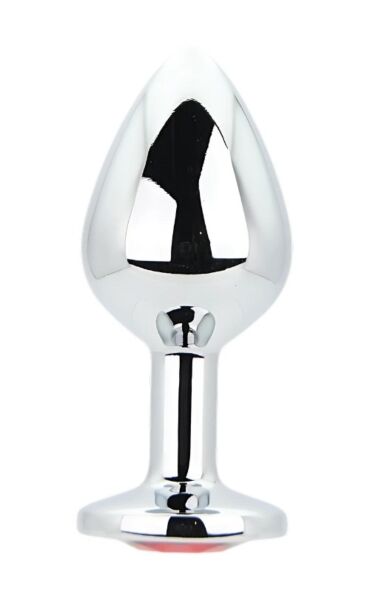 Buttplug Toosh Metal Butt Plug Medium med smykkebund