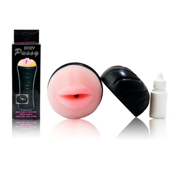 Masturbator Baile Baby Pussy Mund, kopi af en mund i materialet Pure Skin