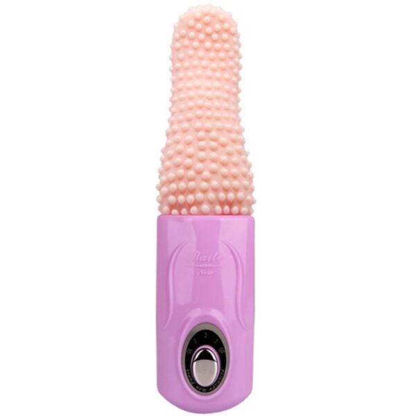 Vibrator Pretty Love Smart Tongue formet som en tunge med rotation