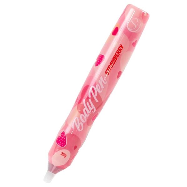 Spiselig kropspen Secret Play Body Pen med smag af Jordbær eller Chokolade