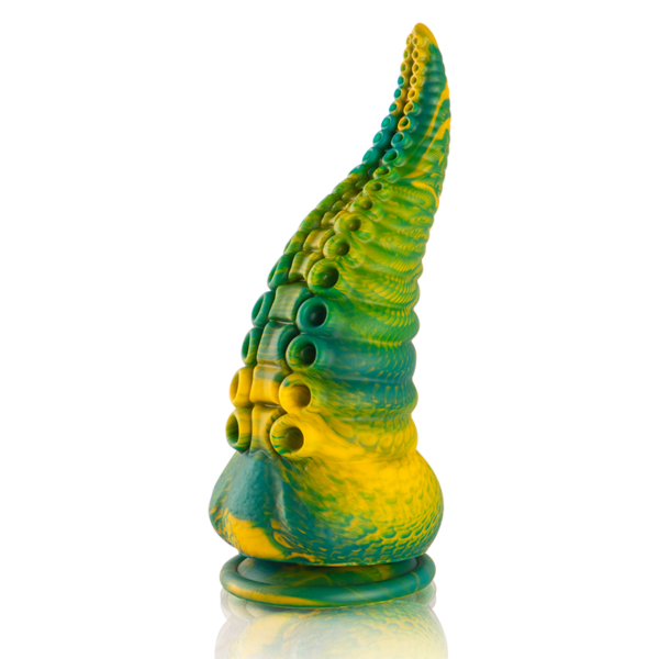 EPIC Cetus dildo fra Cybersilicock-kollektionen, med sin trinvise form og base