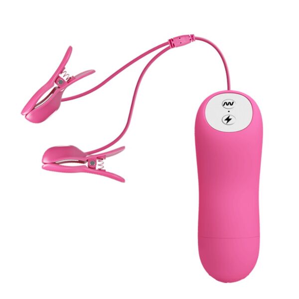 Brystvorteklemmer Baile BI-014648-1 med vibration og elektrostimulation