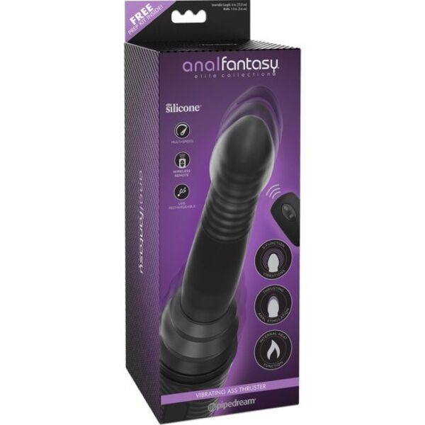 Analvibrator Anal Fantasy Elite Ass Thruster fra Pipedream, med sugefod