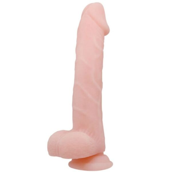 Dildo Baile 22 cm, realistisk, med årer og sugekop i bunden