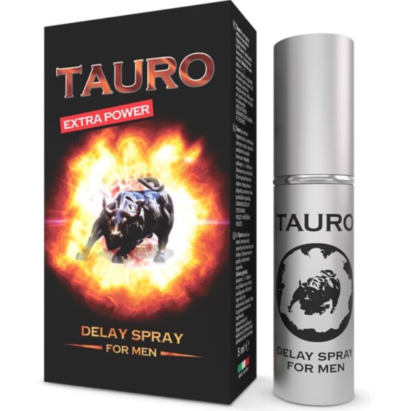 Forsinkelsesspray Tauro Extra på 5 ml, urtebaseret og uden bedøvelse