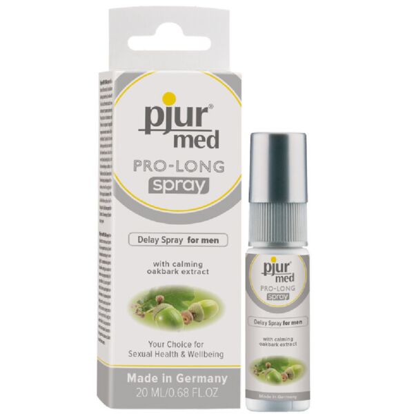 Flaske med forsinkelsesspray pjur med PRO-LONG, 20 ml