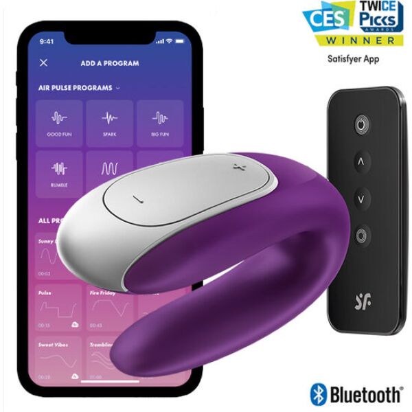 Par-vibrator Satisfyer Double Fun i U-form
