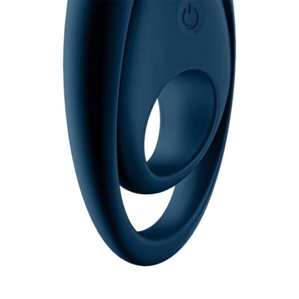 Vibrerende penisring Satisfyer Glorious Duo i mørkeblå