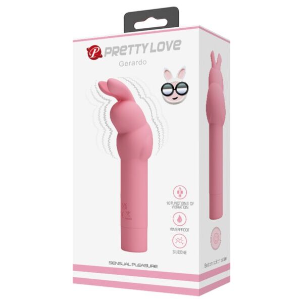 Klitorisvibrator Pretty Love BI-300008-1 i silikone