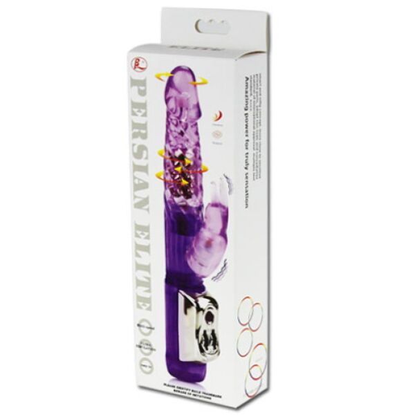 Rabbitvibrator Baile Persian Elite med dobbelt rotation