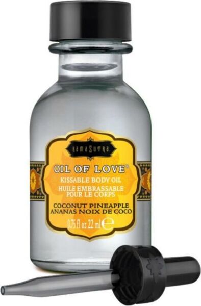 Spiselig olie Kama Sutra Oil of Love, flaske på 22 ml