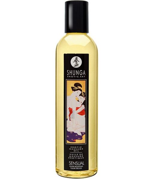 Erotisk massageolie Shunga Erotic Massage Oil tester på 60 ml