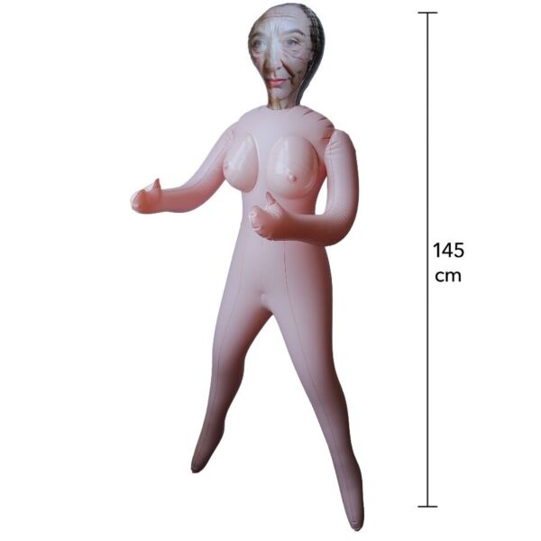 Oppustelig dukke Hidden Desire Horny Granny med moden kvindefigur