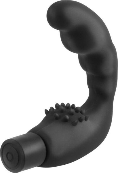 Analvibrator Anal Fantasy Reach Around fra Pipedream, med buet krop og knopper i bunden