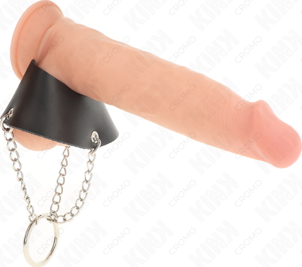 Kink Ring Power penisring i metal, 4 cm