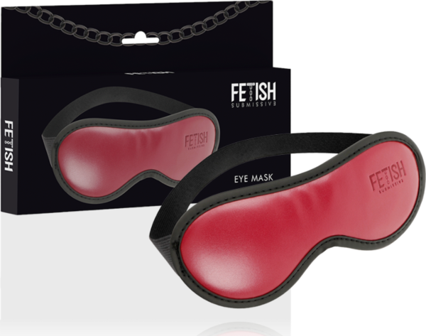 Maske Fetish Submissive Dark Room i vegansk læder