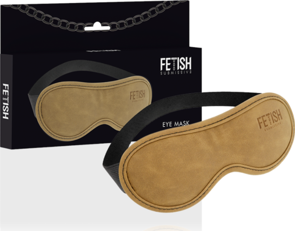 Fetish Submisive-blindfold med elastisk rem