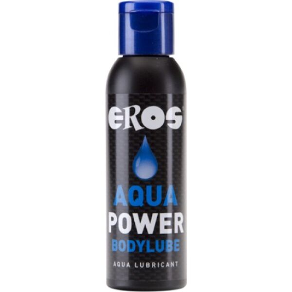 Flaske med pumpe til den vandbaserede glidecreme Eros Aqua Power 50 ml