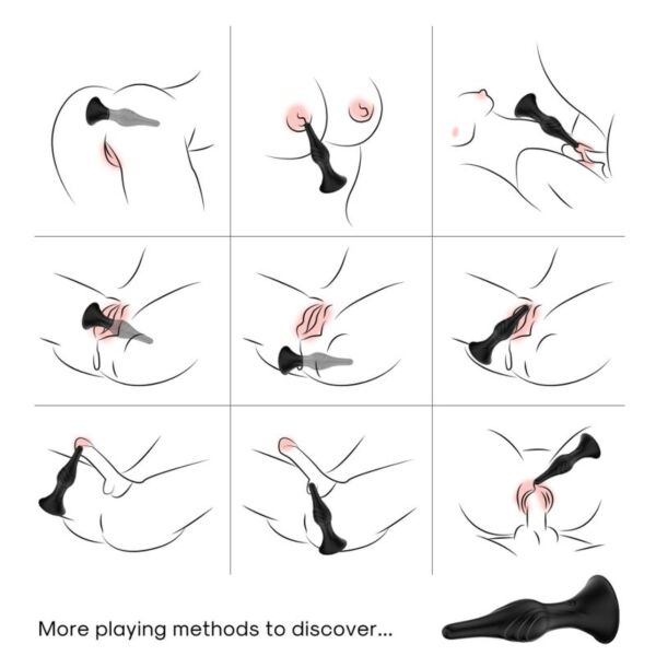 Vibrerende buttplug Armony med sin loopformede base