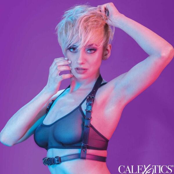 CalExotics Euphoria Halter BDSM-sele med spændelukning