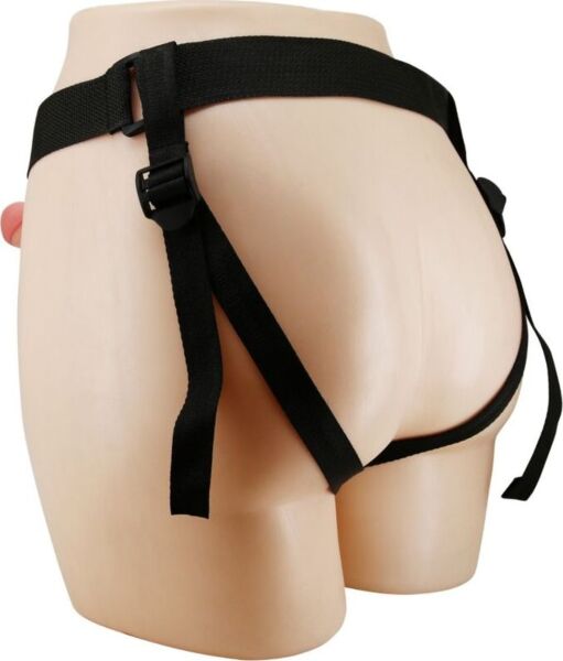Strap-on Pretty Love BW-022099N med dildo i naturfarve