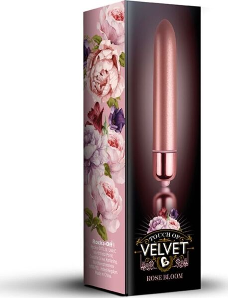 Kuglevibrator Rocks Off Touch of Velvet Rose Bloom i rosaguld