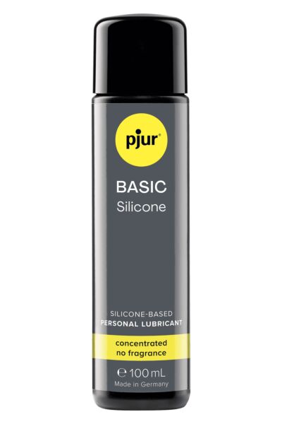 Flaske med silikonebaseret glidecreme pjur Basic Silicone