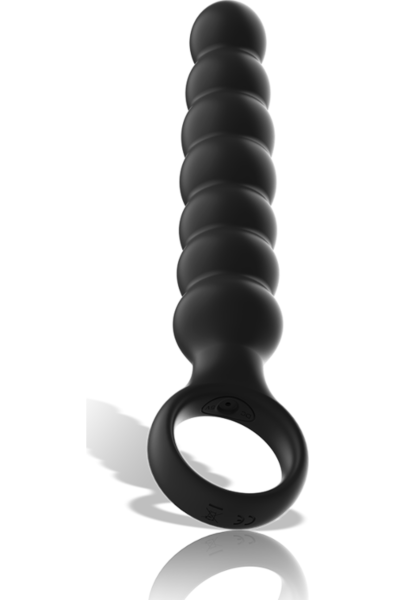 Vibrerende buttplug Black&Silver Bob i sort