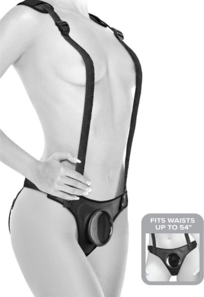 Pipedream Body Dock strap-on med fastgørelsesplade og justerbare remme