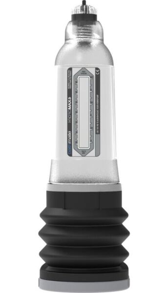 Bathmate Hydromax 6 penispumpe med gennemsigtig cylinder