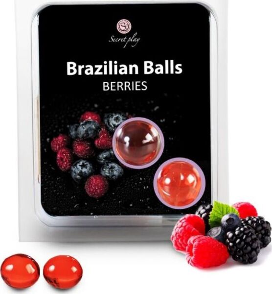 Massageoliekugler Secret Play Brazilian Balls