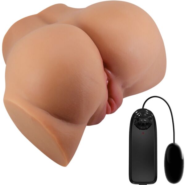 Masturbator Crazy Bull BM-009245Z-1 med dobbelt kanal