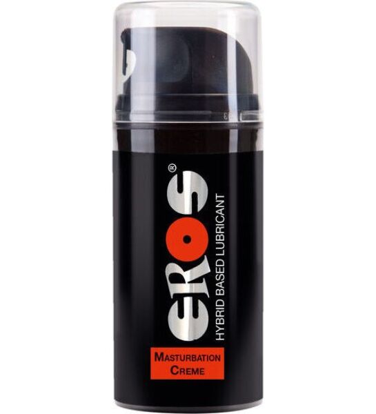 Flaske med pumpe til masturbationscremen EROS Classic Masturbation Creme 100 ml