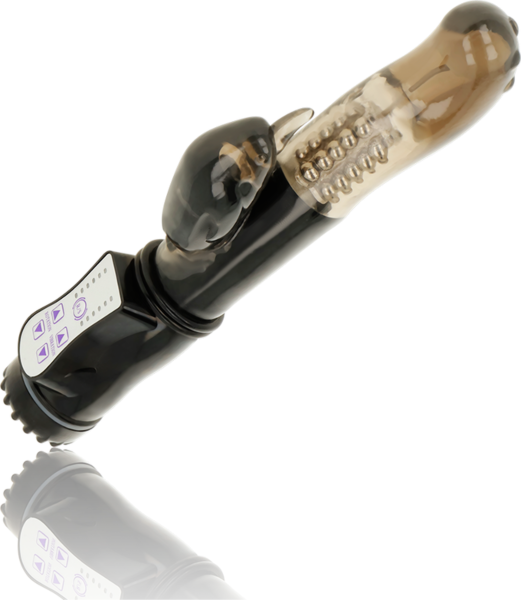 OhMama Rotator vibrator med delfinformet klitorisstimulator