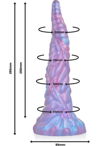 Epic Nokken-dildo med sugekop i bunden