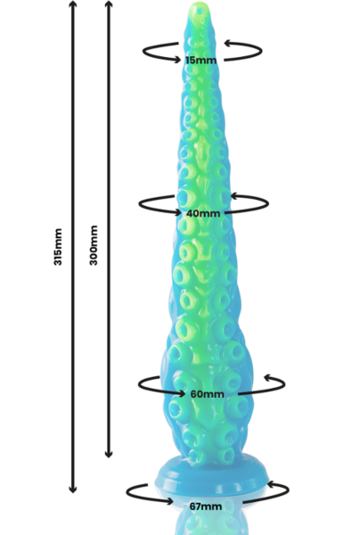 EPIC Scylla dildo fra EPIC Cybersilicock-serien