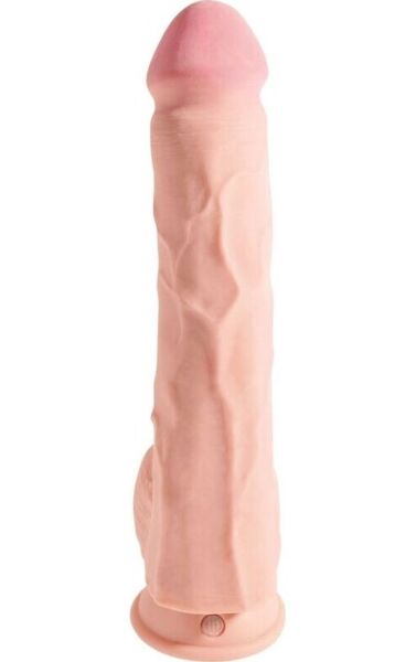 King Cock Plus dildo fra Pipedream med tre densiteter og testikler