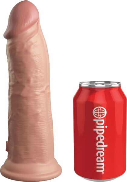 Realistisk dildo King Cock Elite 20,3 cm i silikone, med sugekop i bunden
