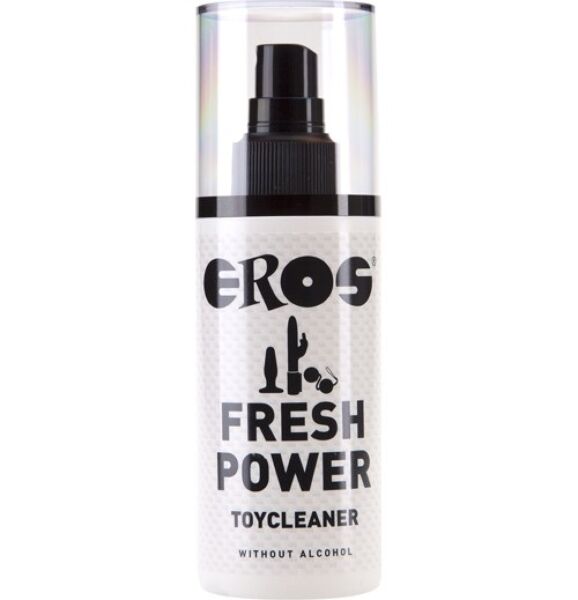 Sprayflaske med sexlegetøjsrens Eros Fresh Power Toycleaner 125 ml
