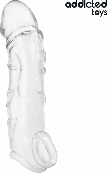 Penisforlænger Addicted Toys 22 cm, transparent sleeve