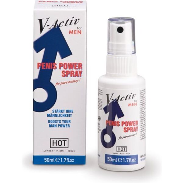 HOT V-Activ Penis Power Spray, 50 ml